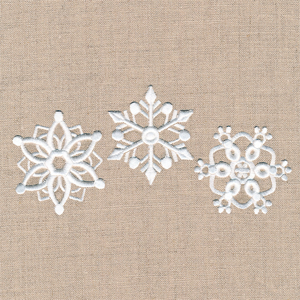 Festive Snowflakes Border (Puff Foam)