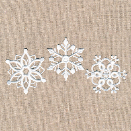 Festive Snowflakes Border (Puff Foam)