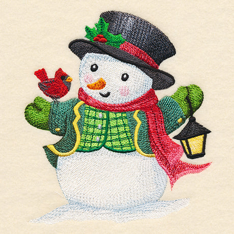 Dapper Christmas Snowman