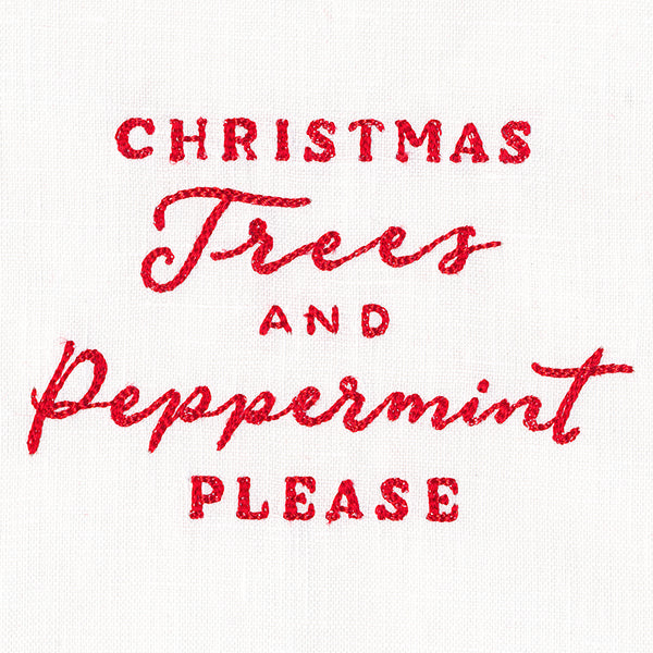 Christmas Trees and Peppermint Please