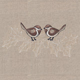 Cheery Chickadees on Boughs