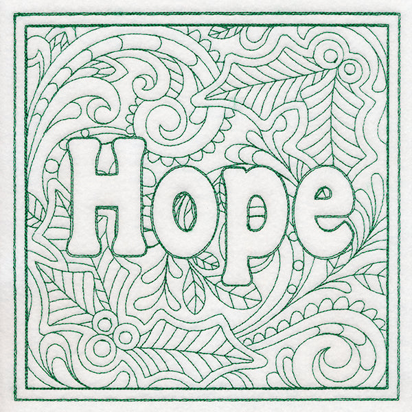 Christmas Spirit Quilting - Hope (Double Run)
