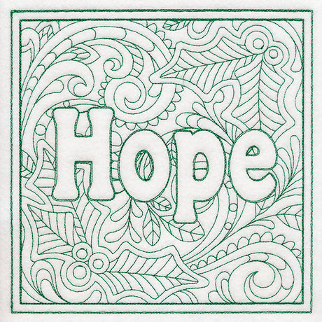 Christmas Spirit Quilting - Hope (Double Run)