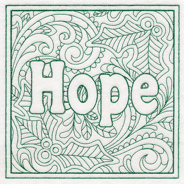 Christmas Spirit Quilting - Hope (Double Run)