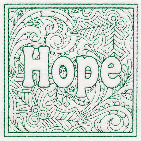 Christmas Spirit Quilting - Hope (Double Run)