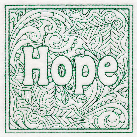 Christmas Spirit Quilting - Hope (Double Run)