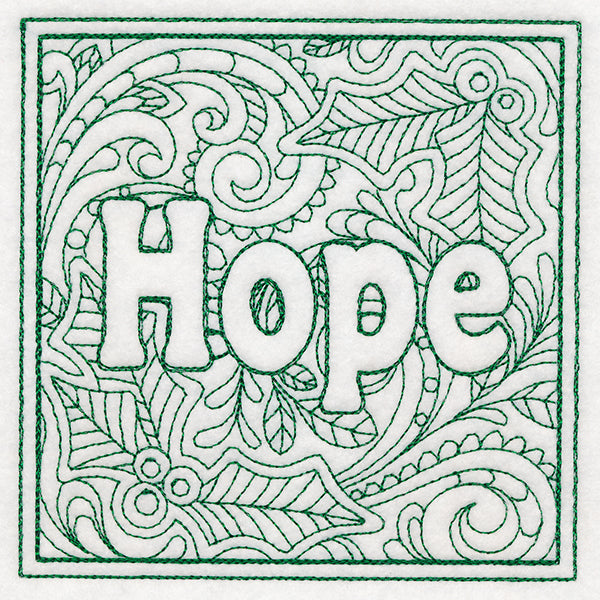 Christmas Spirit Quilting - Hope (Double Run)