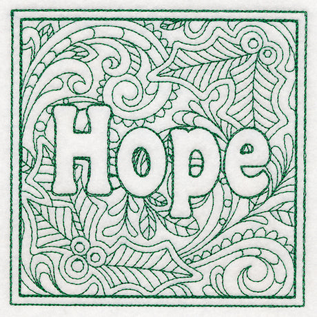 Christmas Spirit Quilting - Hope (Double Run)