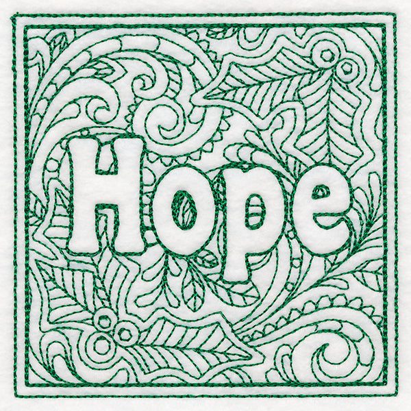 Christmas Spirit Quilting - Hope (Double Run)