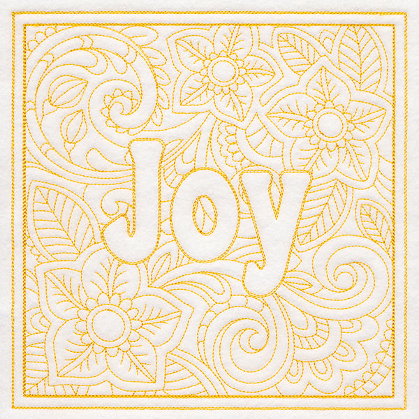 Christmas Spirit Quilting - Joy (Double Run)