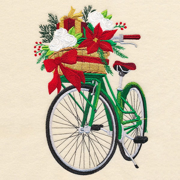 Christmas Bouquet Bicycle