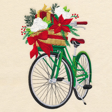 Christmas Bouquet Bicycle