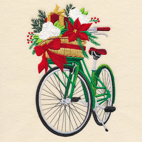 Christmas Bouquet Bicycle