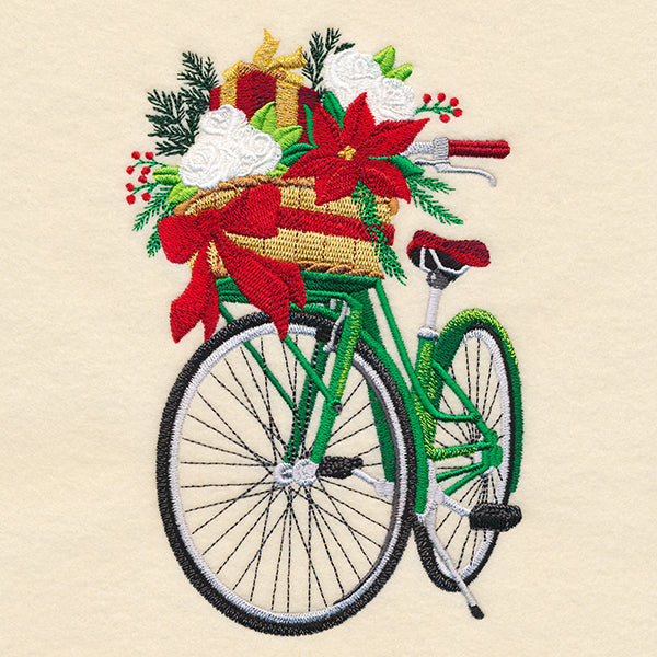 Christmas Bouquet Bicycle