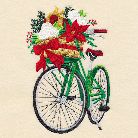 Christmas Bouquet Bicycle