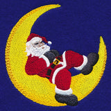 Santa on the Moon