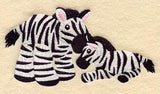 Stuffed Zebra & Baby