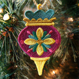 Folk Christmas Ornament (In-the-Hoop)