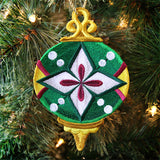 Art Nouveau Christmas Ornament (In-the-Hoop)