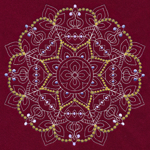 Merry Mandala - Ornament