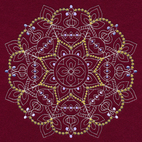 Merry Mandala - Ornament