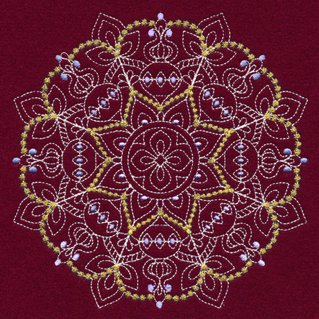 Merry Mandala - Ornament