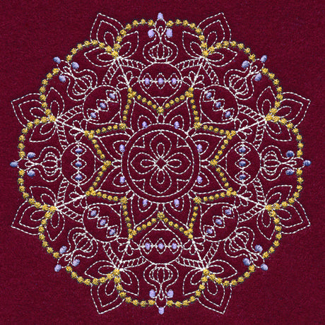 Merry Mandala - Ornament