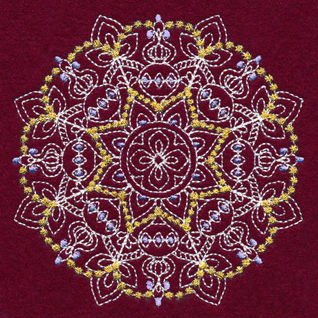 Merry Mandala - Ornament