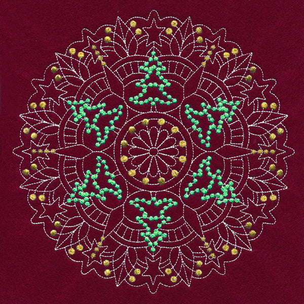 Merry Mandala - Christmas Tree