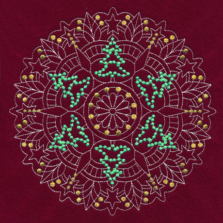 Merry Mandala - Christmas Tree