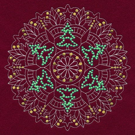 Merry Mandala - Christmas Tree