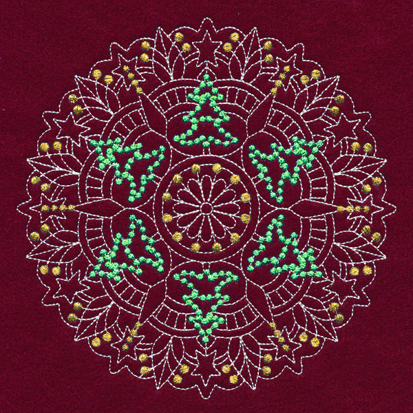Merry Mandala - Christmas Tree