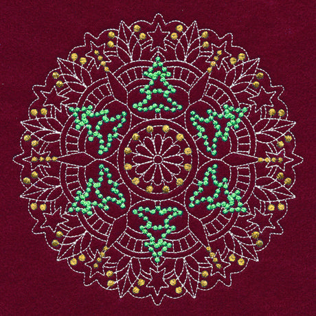 Merry Mandala - Christmas Tree