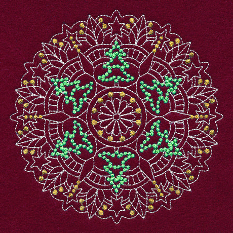 Merry Mandala - Christmas Tree