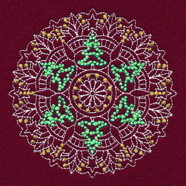 Merry Mandala - Christmas Tree