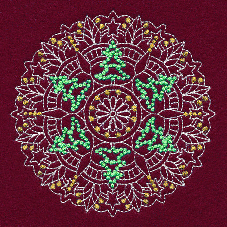 Merry Mandala - Christmas Tree