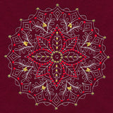 Merry Mandala - Poinsettia