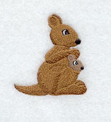 Plush Kangaroo & Baby