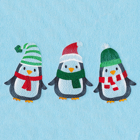 Charming Penguin Trio