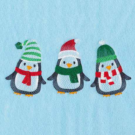 Charming Penguin Trio