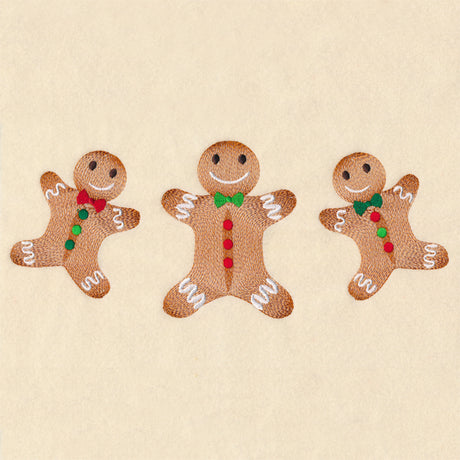 Christmas Gingerbread Trio