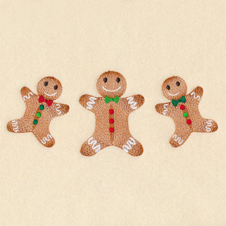 Christmas Gingerbread Trio