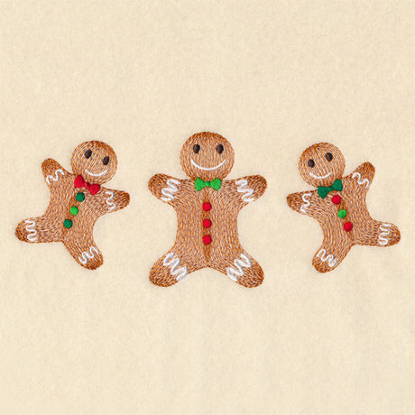 Christmas Gingerbread Trio