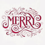 Christmas Filigree - Merry