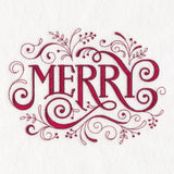 Christmas Filigree - Merry