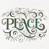 Christmas Filigree - Peace