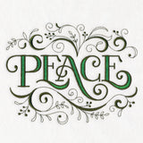 Christmas Filigree - Peace