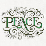 Christmas Filigree - Peace