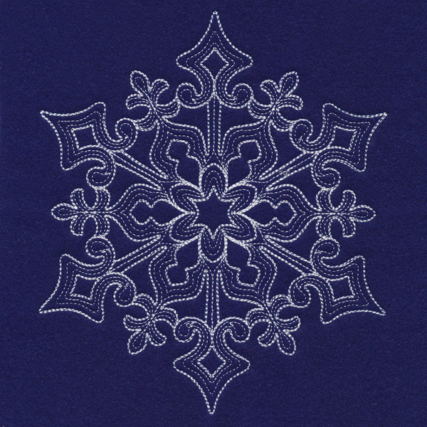 Frosted Magic Snowflake