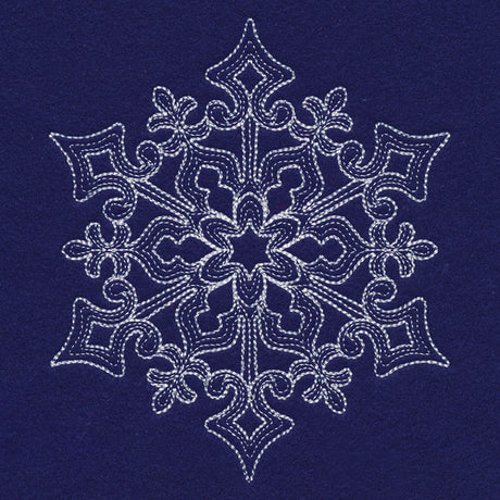 Frosted Magic Snowflake